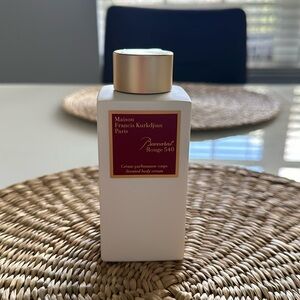Baccarat Rouge 540 Scented Body Cream